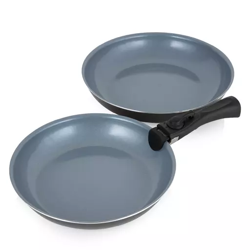 Freedom 3 Piece Frying Pan Set Graphite