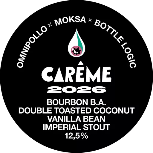 Omnipollo Careme 2026 (x Bottle Logic x Moksa)