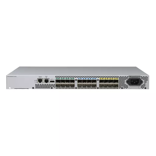 HPE SN3600B 32Gb 24/24 Power Pack+ 24-port 32Gb Short Wave SFP28 Fibre Channel Switch