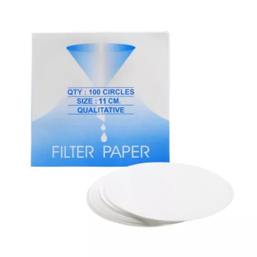 Filter Paper 100 circles pack 110mm dia