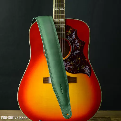 BS63 Emerald Padded Guitar Strap - old stock