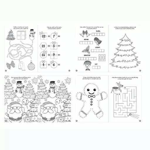 Christmas Puzzle Book 16pp Pack of 48