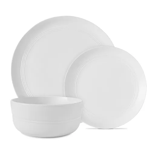 12 Piece Porcelain Dinnerware Set