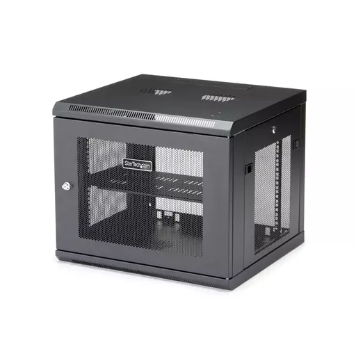 StarTech.com 9U Wall-Mount Server Rack Cabinet - Up to 19 in. Deep