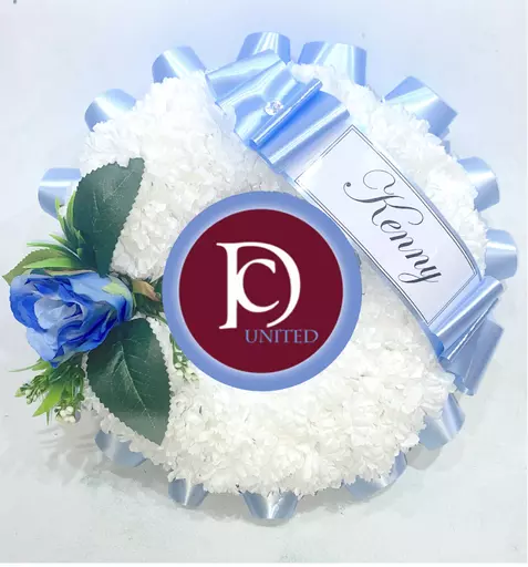 FOOTBALL TEAM TRIBUTE - Any team/colour - Football/Rugby/Any sport- Regular/Large