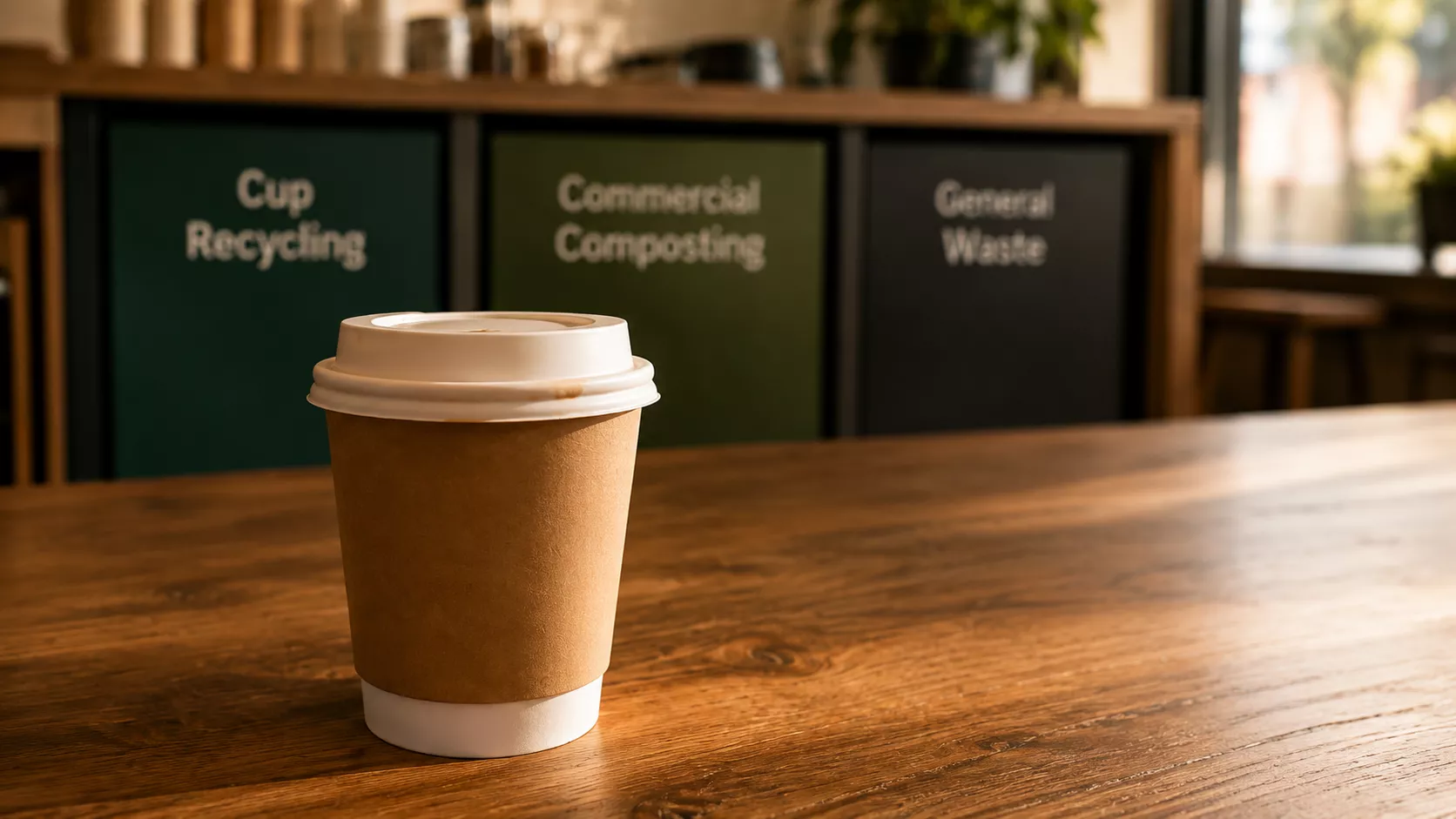 What Happens to a Coffee Cup After Use? Recycling, Composting and the Truth About PE, PLA and Aqueous Linings