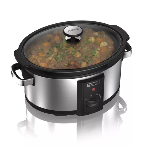 6.5L S/S Manual Slow Cooker