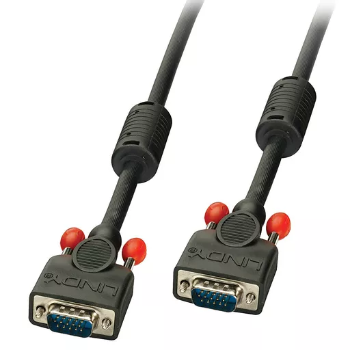 Lindy 1m Premium VGA Monitor Cable, Black