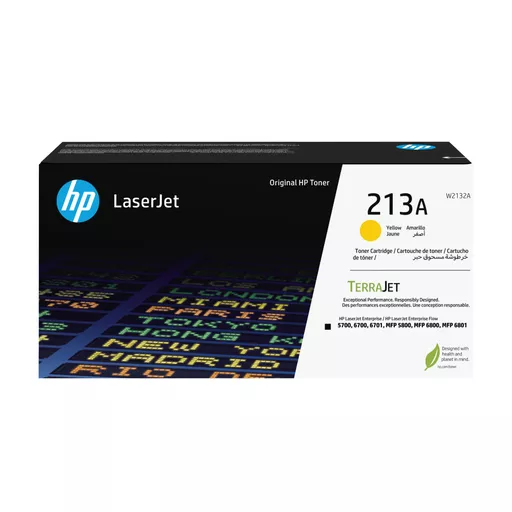 HP W2132A/213A Toner cartridge yellow, 3K pages ISO/IEC 19798 for HP CLJ 5800/6700/6701/6800