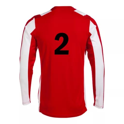 SummertownStarsFootballClub_LongSleevePlayingShirt_RedWhite_Back.png