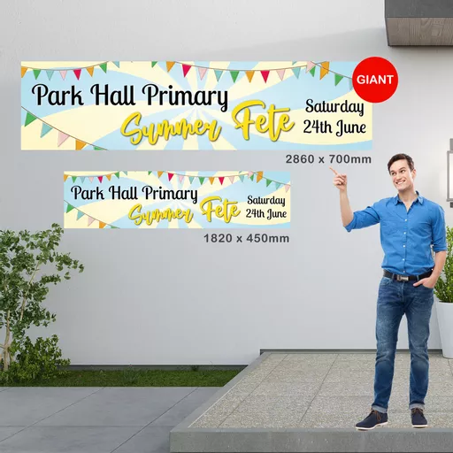 Personalised Banner - Summer Fete Banner