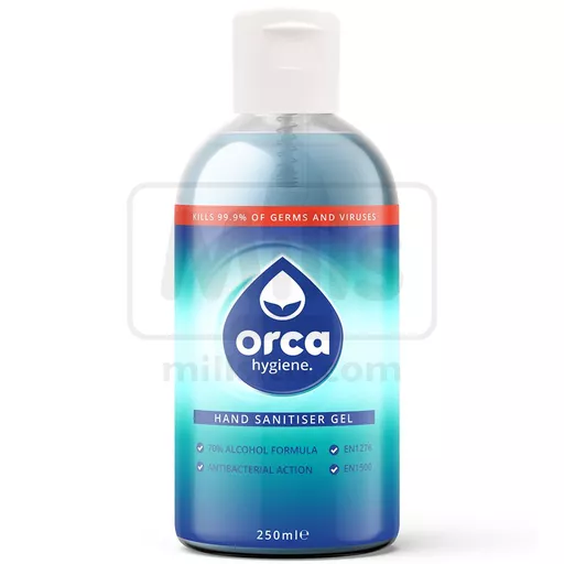 Orca Hand Sanitiser Gel (70% Alcohol) - 250ml