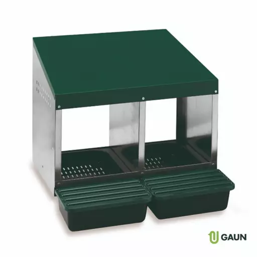 Rollaway Nest Box - 2 compartment (Gaun)