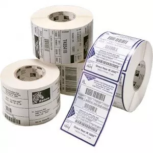 Zebra SAMPLE14648R printer label White Self-adhesive printer label