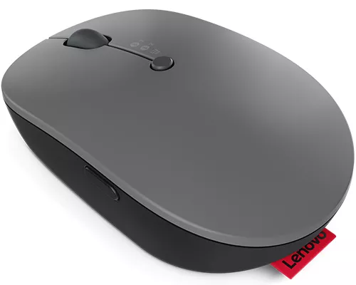 Lenovo Go Multi-Device mouse Ambidextrous RF Wireless + Bluetooth Optical 2400 DPI