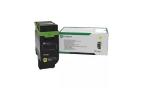 Lexmark 77L20Y0 Toner-kit yellow return program, 12K pages ISO/IEC 19752 for Lexmark CS 963/CX 833