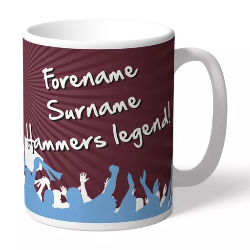 West Ham United FC Legend Mug