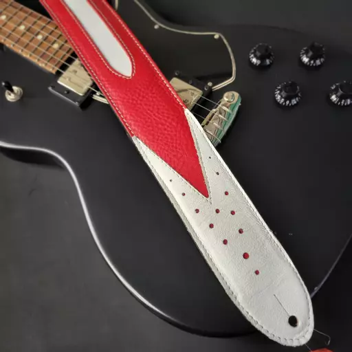 SOLD! GS70 Skyrocket Guitar Strap - red/white - old stock