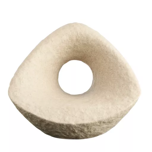 Sandstone Effect Geometric Sculpture, Broc