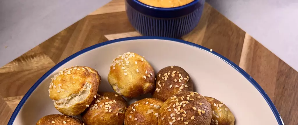 Air Fryer Pretzel Bites