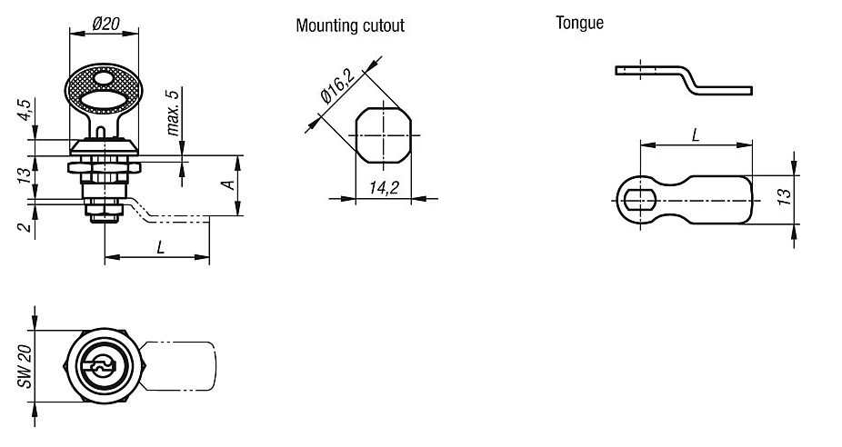Quarter Turn Lock