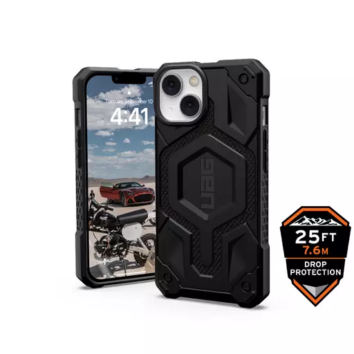 UAG Monarch Pro MagSafe for iPhone 14 Pro Carbon Fibre