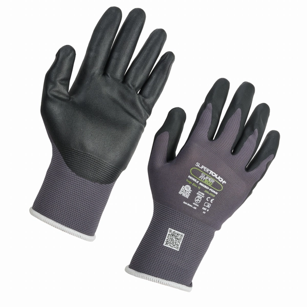 Picture of Supertouch Superfit Eco Nitrile Micro Foam Gloves