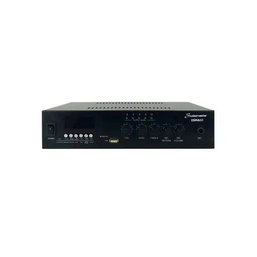 Studiomaster ISMA60 100v 60w Line Mixer Amplifier