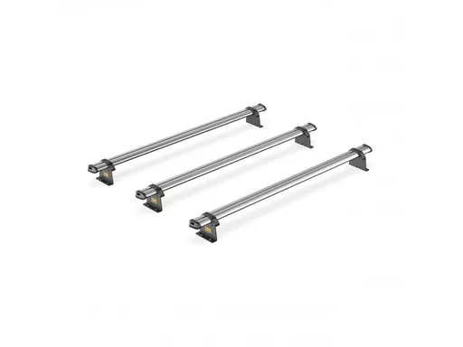 Volkswagen Transporter T6 2015-Onwards L1,L2, H1 - ULTI Bar Trade (Steel) - 3 Roof Bars