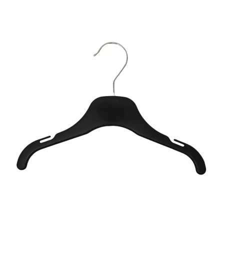Single Babies Black Plastic Hanger - 260mm