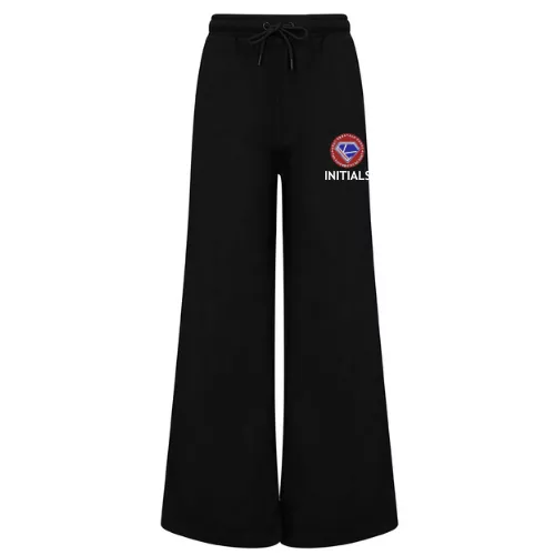 University of Kent Crystals Cheer Wide Leg Jogging Bottoms