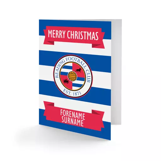 Reading FC Crest Christmas Card
