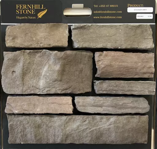 Stacked Ledgestone Grey