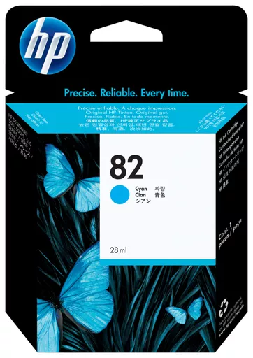 HP C4911A/82 Ink cartridge cyan, 4.3K pages 69ml for HP DesignJet 500/510