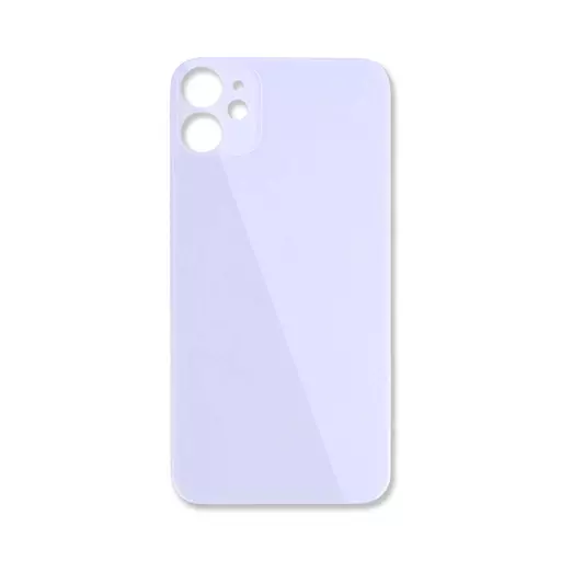 Back Glass (Big Hole) (No Logo) (Purple) (CERTIFIED) - For iPhone 12 Mini
