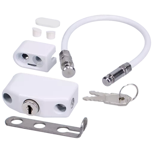 CHAMELEON 230mm Adaptable Locking Window Restrictor 100Kg Load Force M1