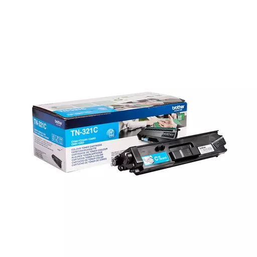 Brother TN-321C Toner-kit cyan, 1.5K pages ISO/IEC 19798 for Brother DCP-L 8400/8450/HL-L 8250