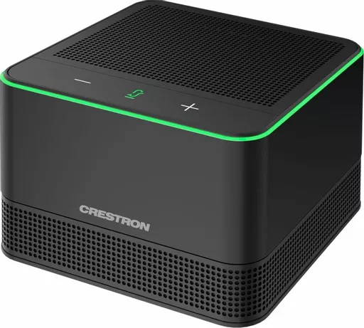 Crestron Flex Pod Wireless Speaker and Microphone, Black