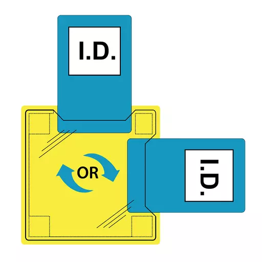 Dual ID Holder - Sew-On