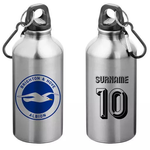 Brighton & Hove Albion FC Retro Shirt Water Bottle