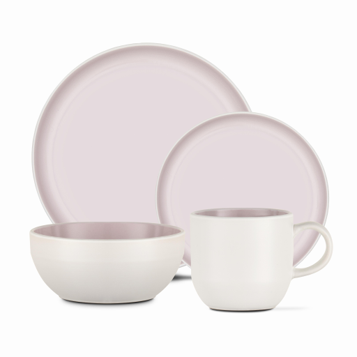 Barbary And Oak Oslo 16 Piece Dinnerware Set - Pink - Medium - Image 5