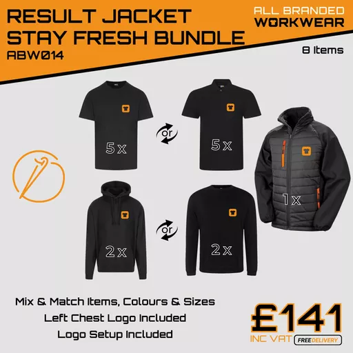 Result Jacket Stay Fresh Workwear Bundle