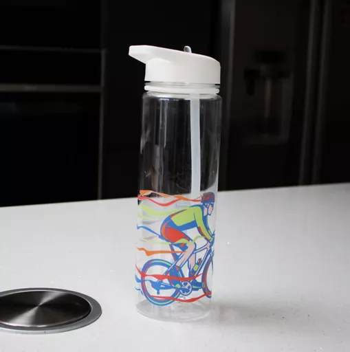 Personalised Sports Bottle - Cyclist