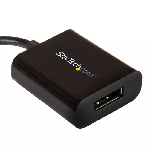 StarTech.com USB C to DisplayPort Adapter - 4K 60Hz/8K 30Hz - USB Type-C to DP 1.4 HBR2 Adapter Dongle - Compact USB-C (DP Alt Mode) Monitor Video Converter - Thunderbolt 3 Compatible