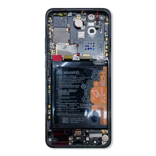 OLED Screen Assembly + Battery (Service Pack) (Black) - Huawei P40 Pro