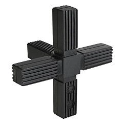 K0621 - Cross Connector With Outlet In Polyamide