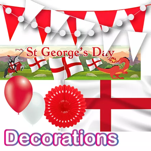 England St George's Day Decoration Pack