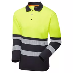 ess600-essentials-hi-vis-eco-coolair-long-sleeve-polo-yellow-navy-front-right.png