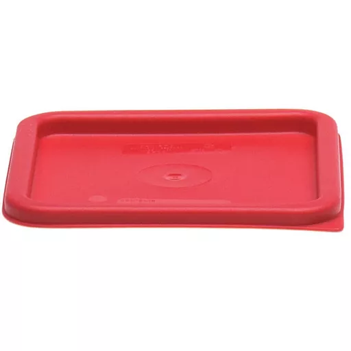 RED SQUARE LID 5.7 - 7.6 LTR LID CAMBRO