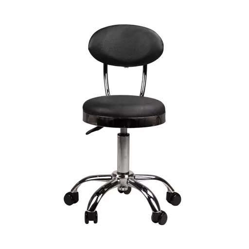 SkinMate Astra Support Stool - Black